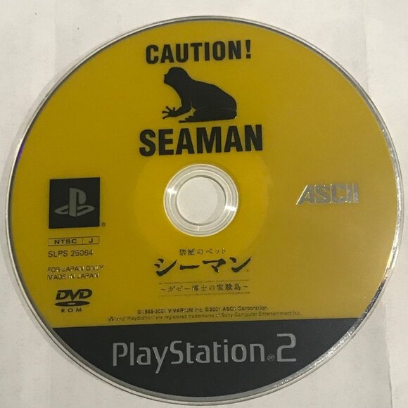 PS2 Seaman Playstation 2 Japanese - Picture 1 of 2